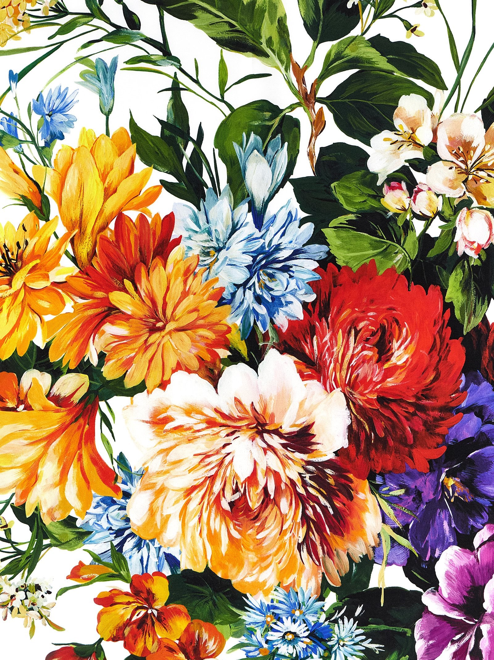 Dolce & Gabbana Multicolor Silk Foulard Curated Luxury Accessories by Orvyn