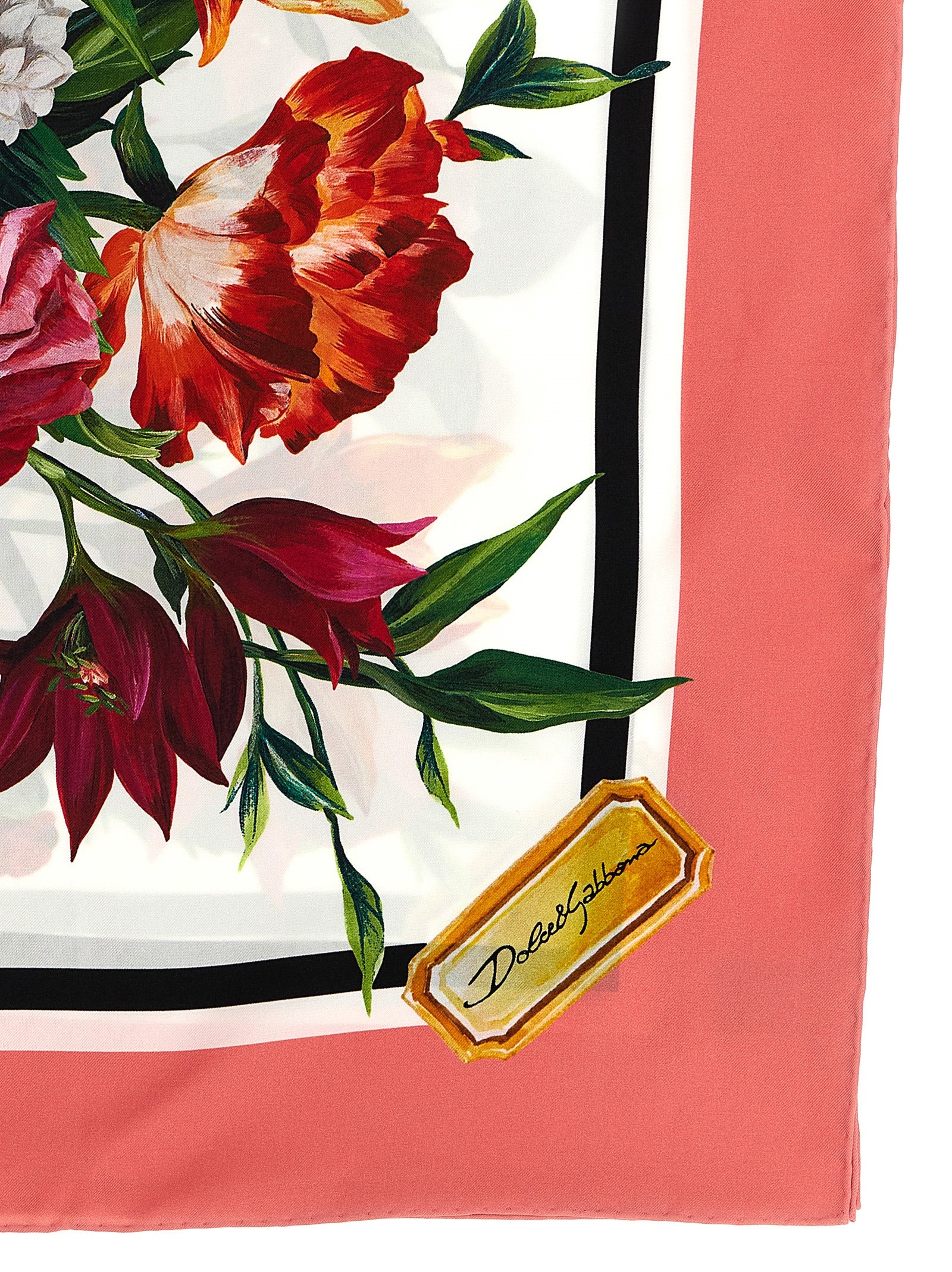 Dolce & Gabbana Multicolor Silk Foulard Curated Luxury Accessories by Orvyn