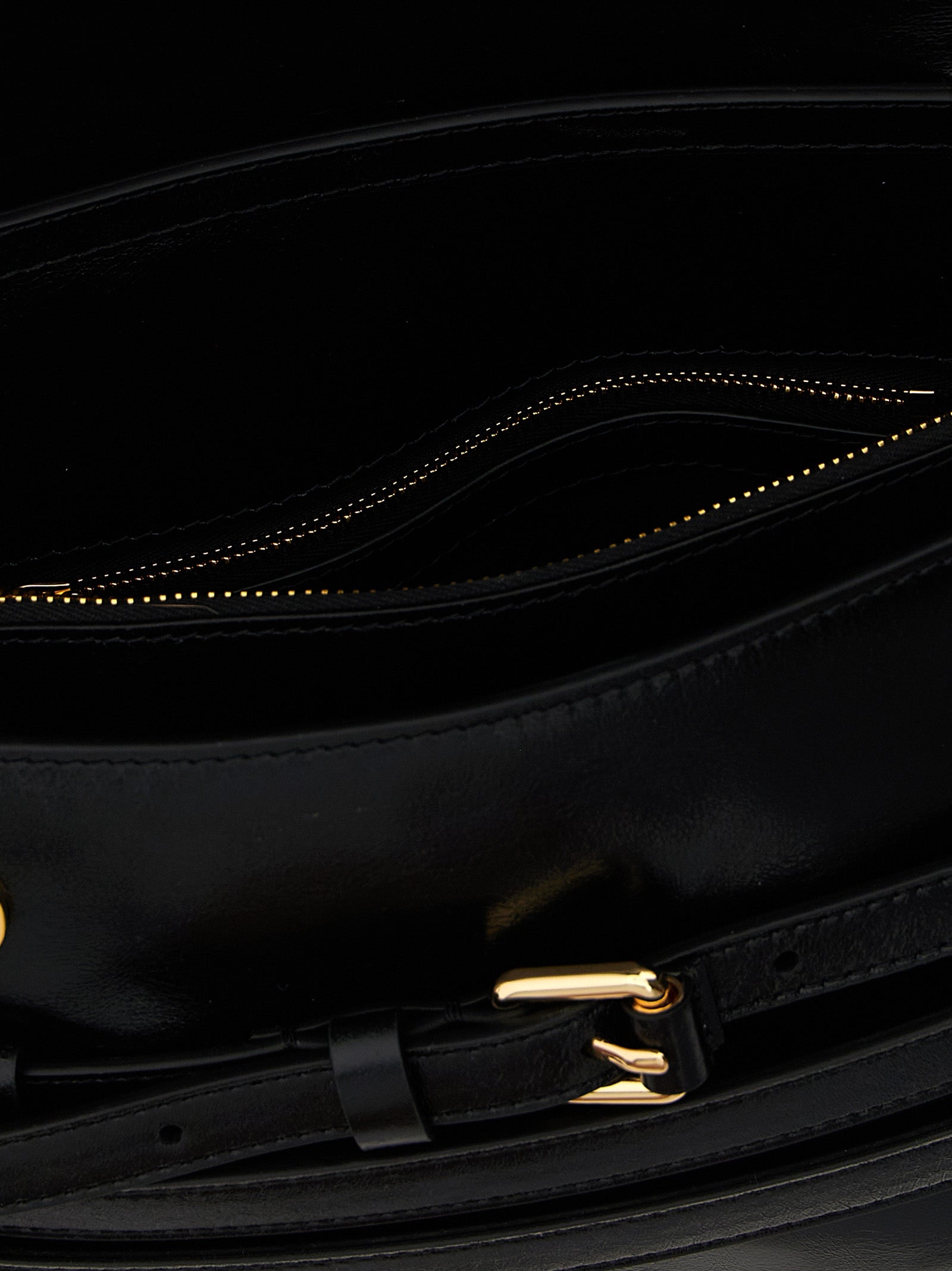 Moschino Black Leather Crossbody Bag Curated Luxury Accessories by Orvyn