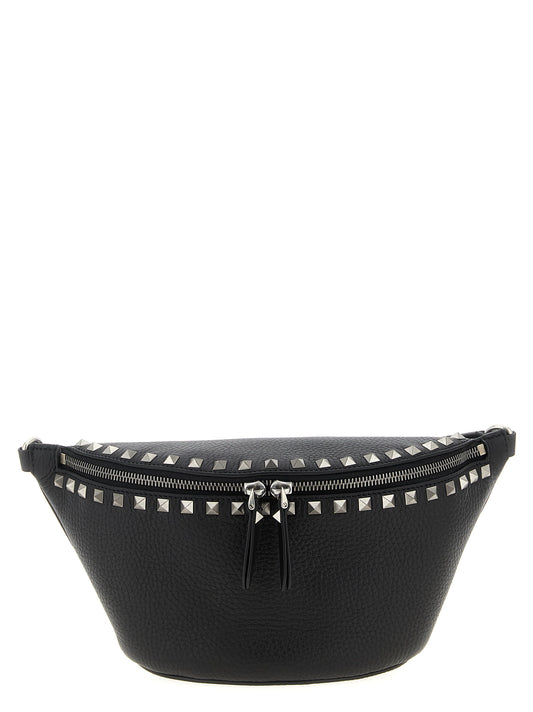 Valentino Garavani Black Calfskin Crossbody Bag Curated Luxury Accessories by Orvyn