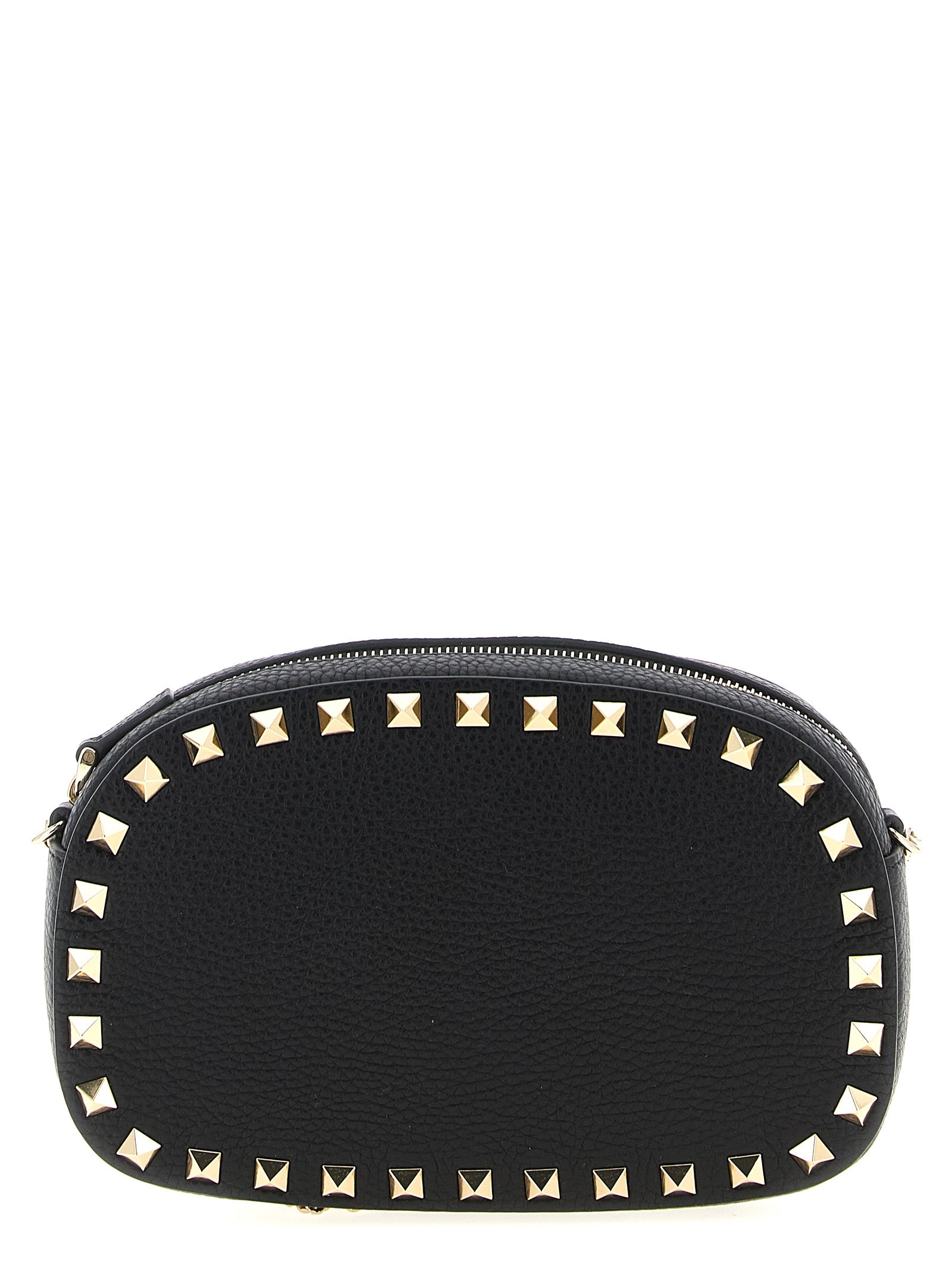 Valentino Garavani Black Calfskin Crossbody Bag Curated Luxury Accessories by Orvyn