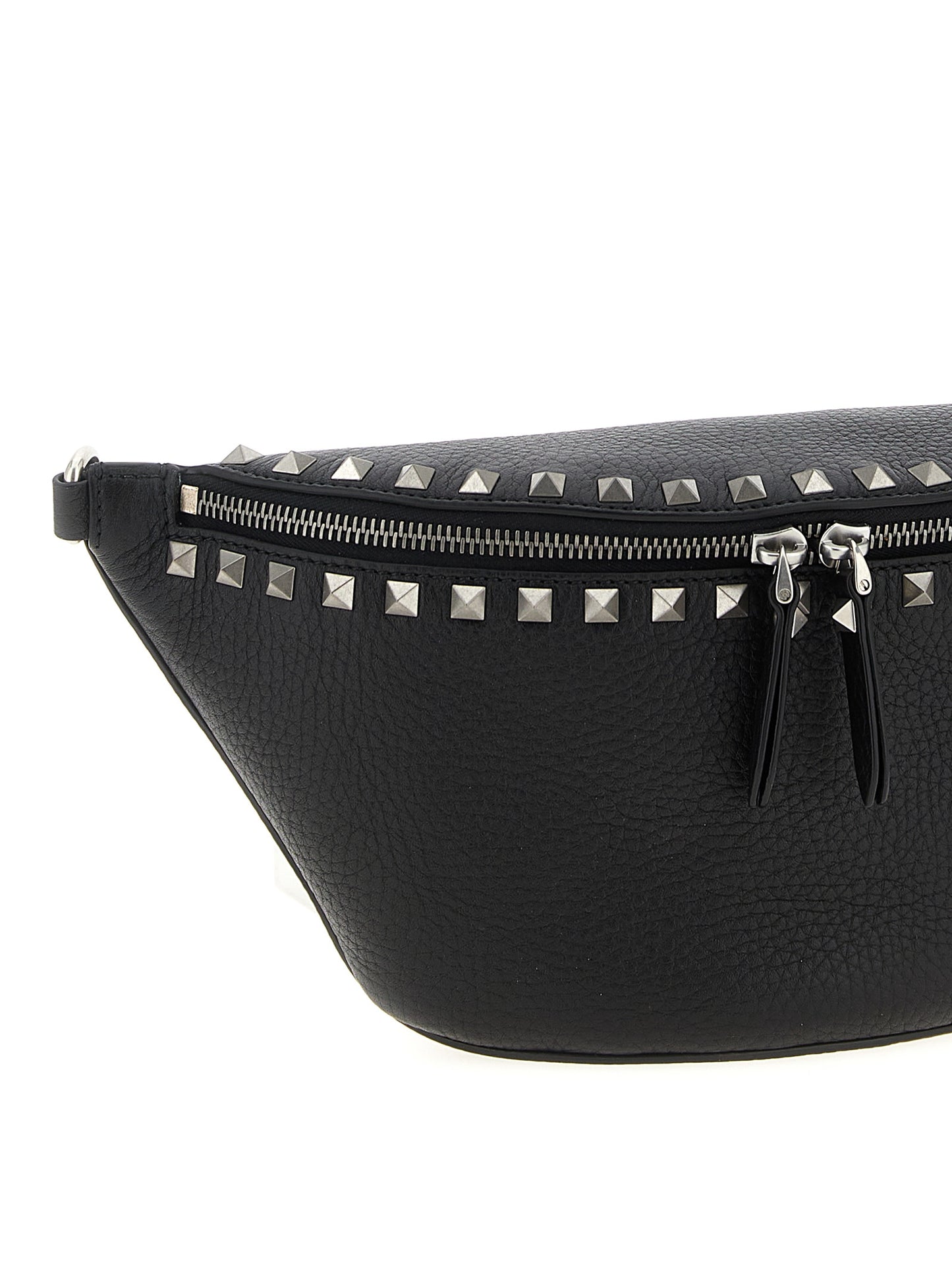 Valentino Garavani Black Calfskin Crossbody Bag Curated Luxury Accessories by Orvyn