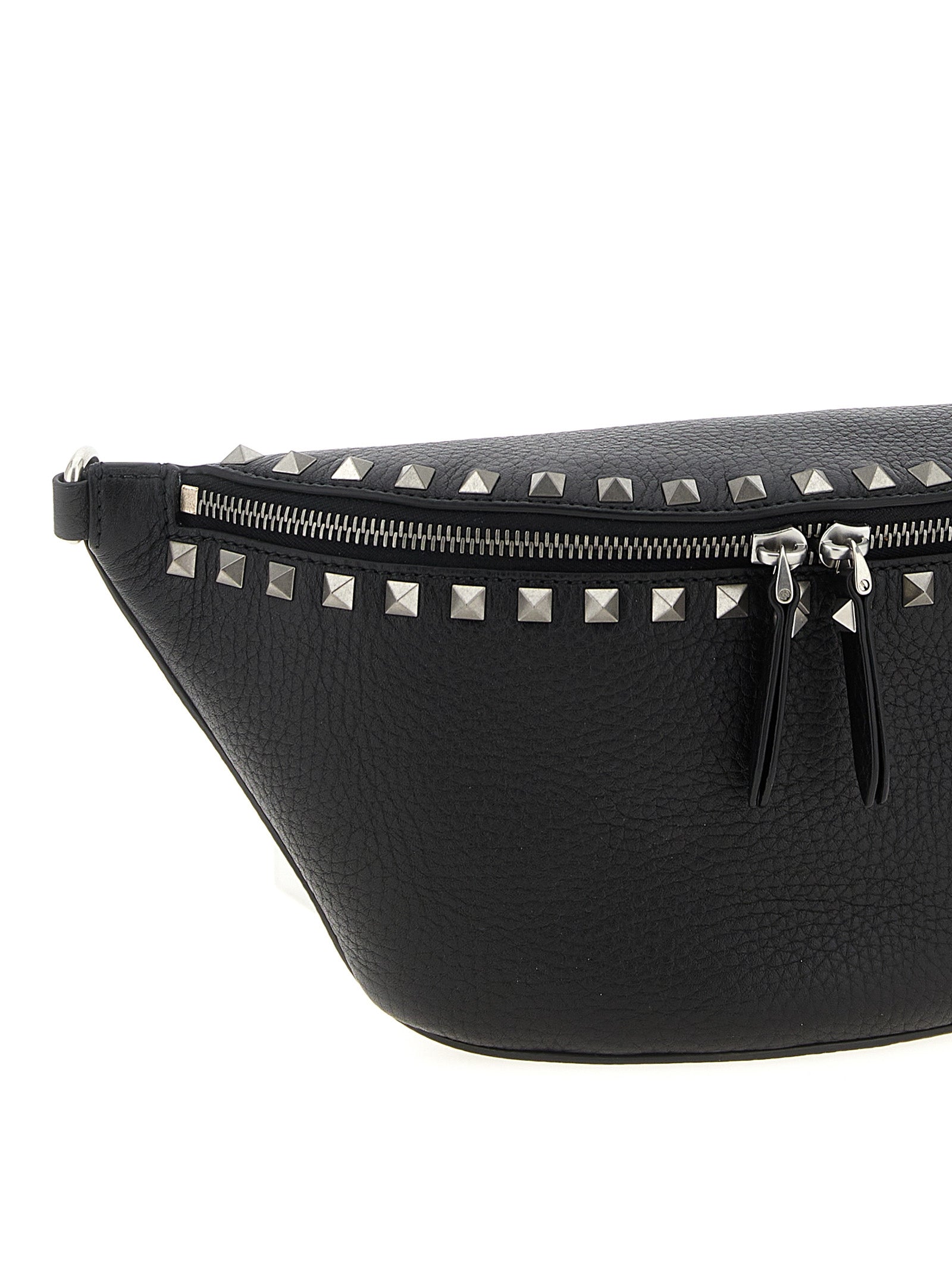 Valentino Garavani Black Calfskin Crossbody Bag Curated Luxury Accessories by Orvyn