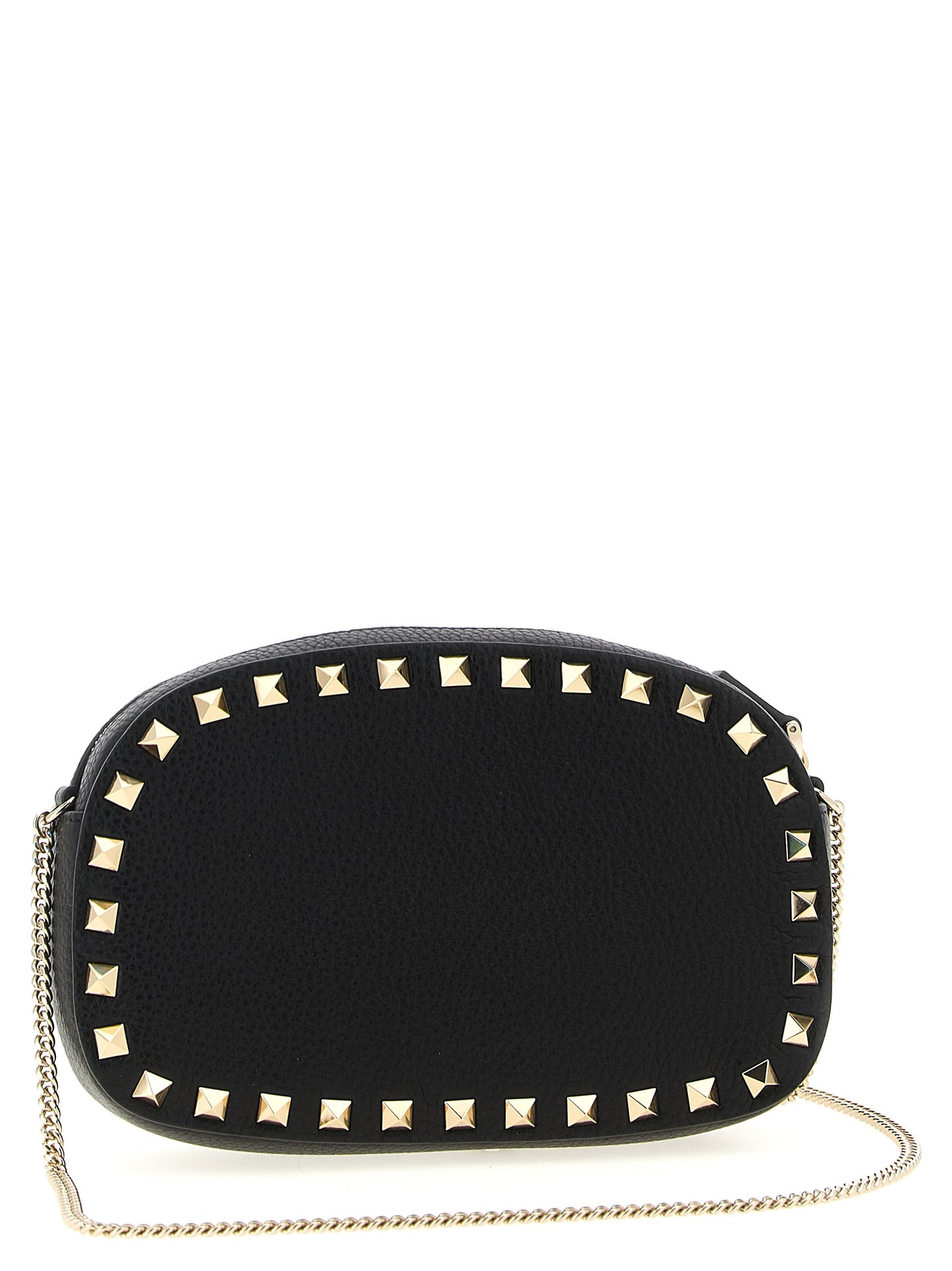 Valentino Garavani Black Calfskin Crossbody Bag Curated Luxury Accessories by Orvyn