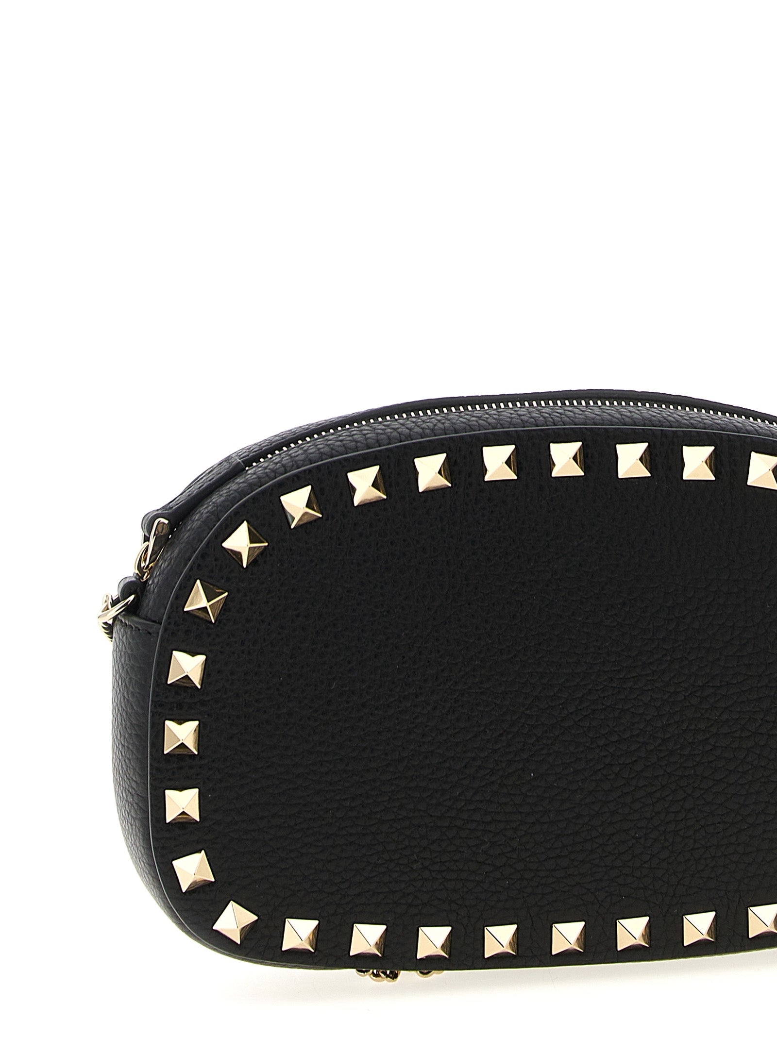 Valentino Garavani Black Calfskin Crossbody Bag Curated Luxury Accessories by Orvyn