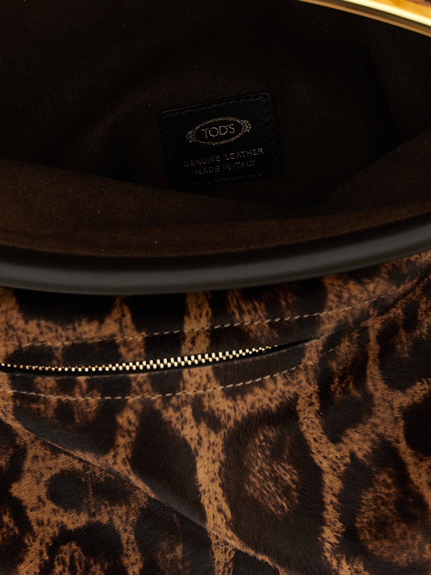 Tod's Brown Calfskin Shoulder Bag Curated Luxury Accessories by Orvyn