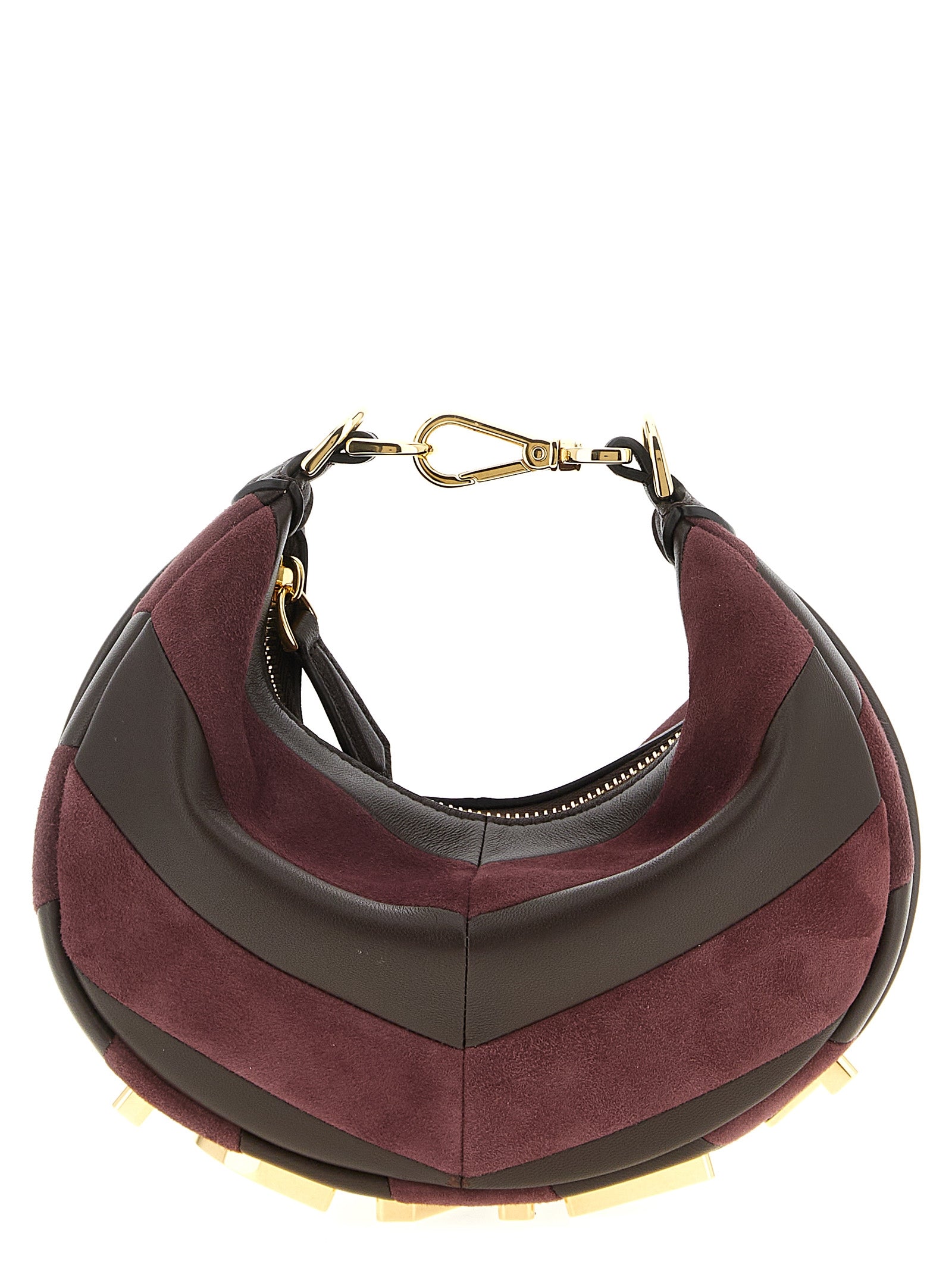 Fendi Multicolor Lamb Leather Handbag Curated Luxury Accessories by Orvyn