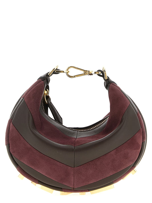 Fendi Multicolor Lamb Leather Handbag Curated Luxury Accessories by Orvyn