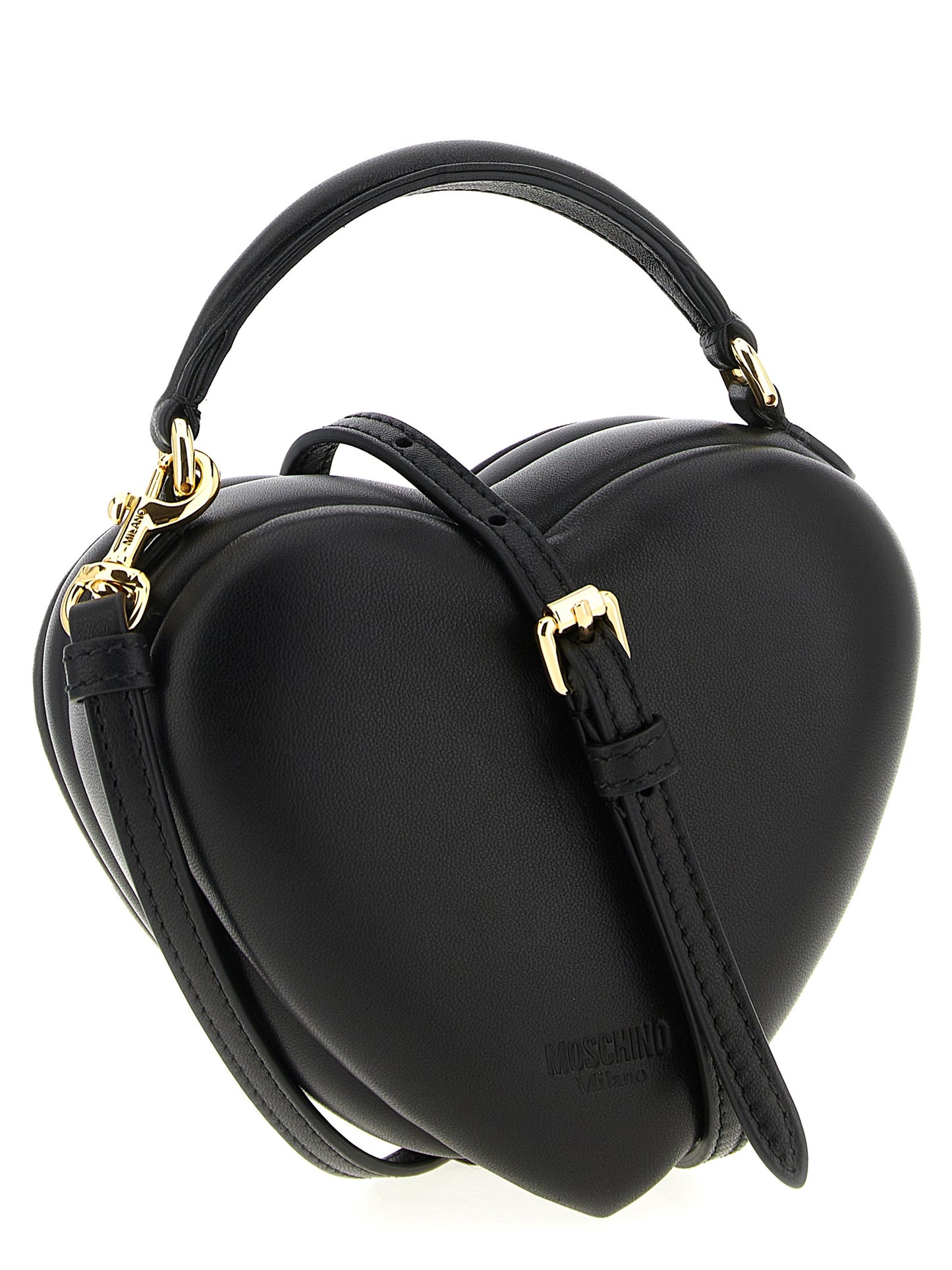Moschino Black Polyester Handbag Curated Luxury Accessories by Orvyn