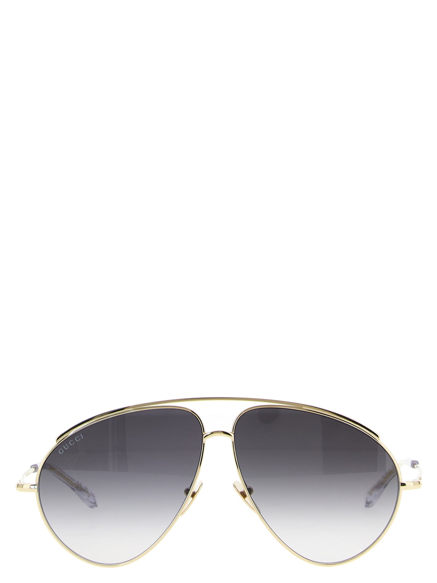 Gucci Gold Metal Sunglasses Curated Luxury Accessories by Orvyn