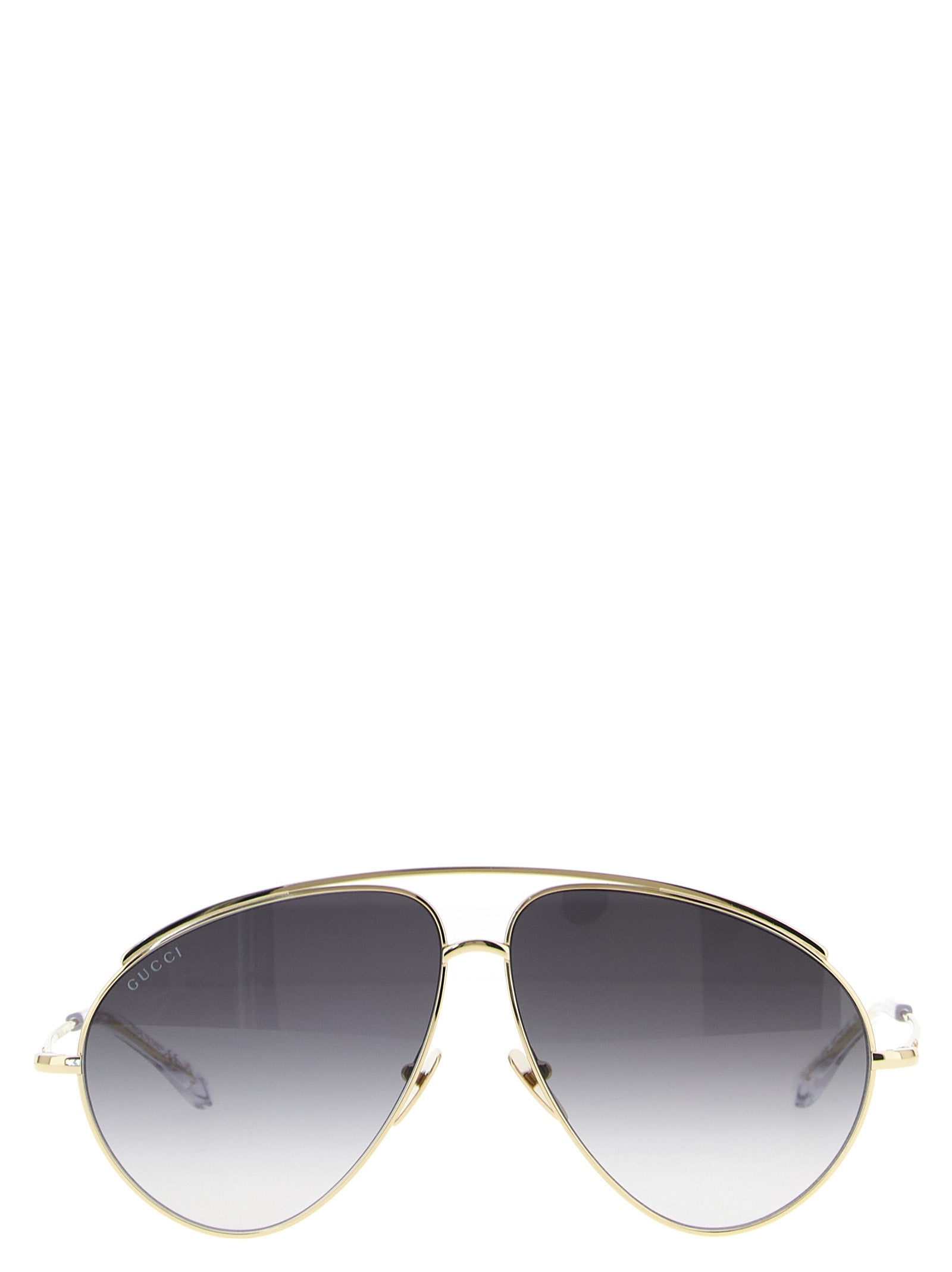 Gucci Gold Metal Sunglasses Curated Luxury Accessories by Orvyn