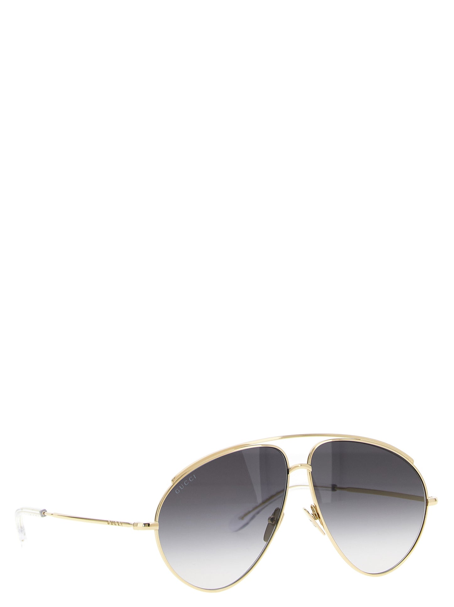 Gucci Gold Metal Sunglasses Curated Luxury Accessories by Orvyn