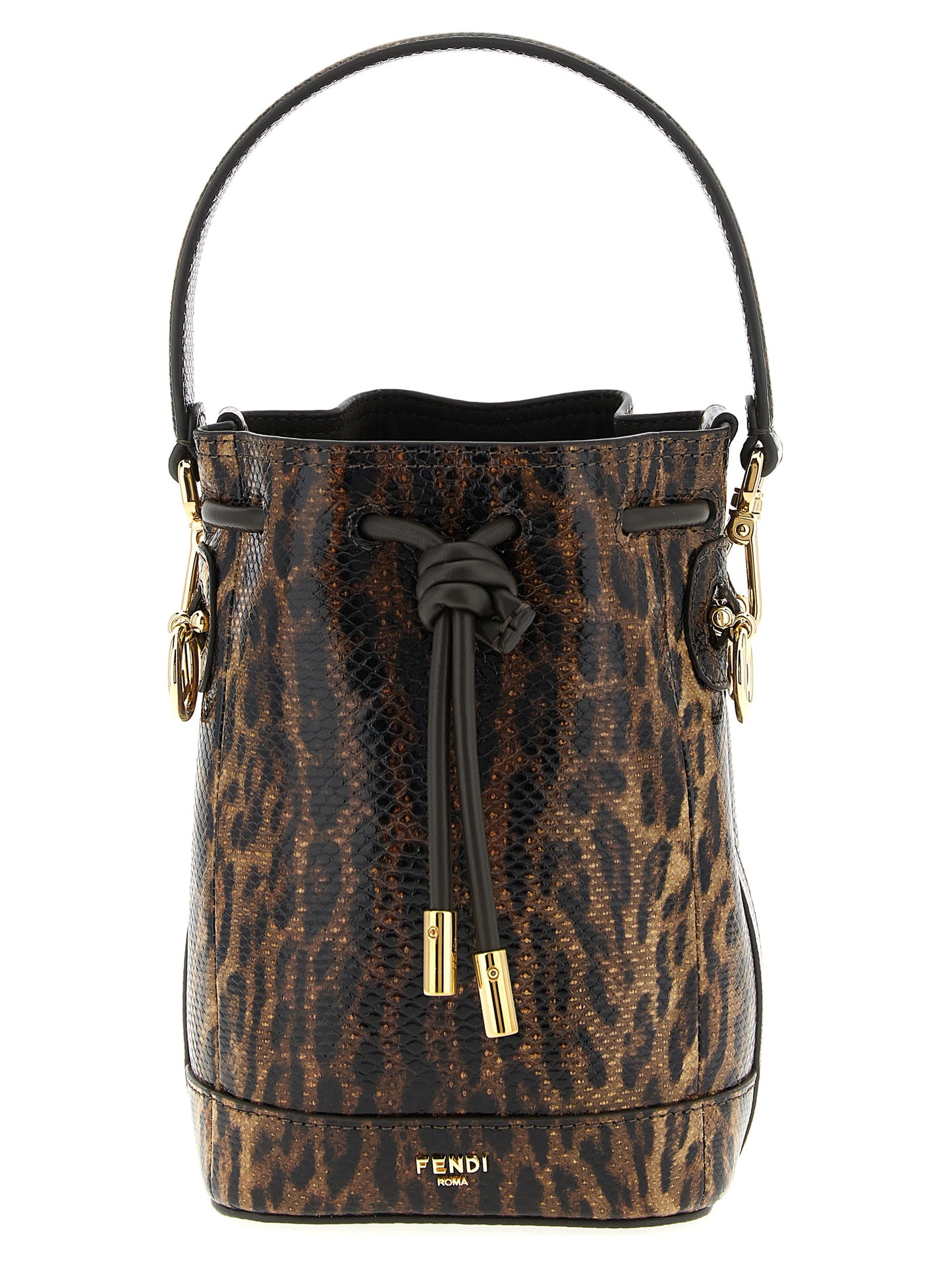 Fendi Brown Velvet Leather Handbag Curated Luxury Accessories by Orvyn
