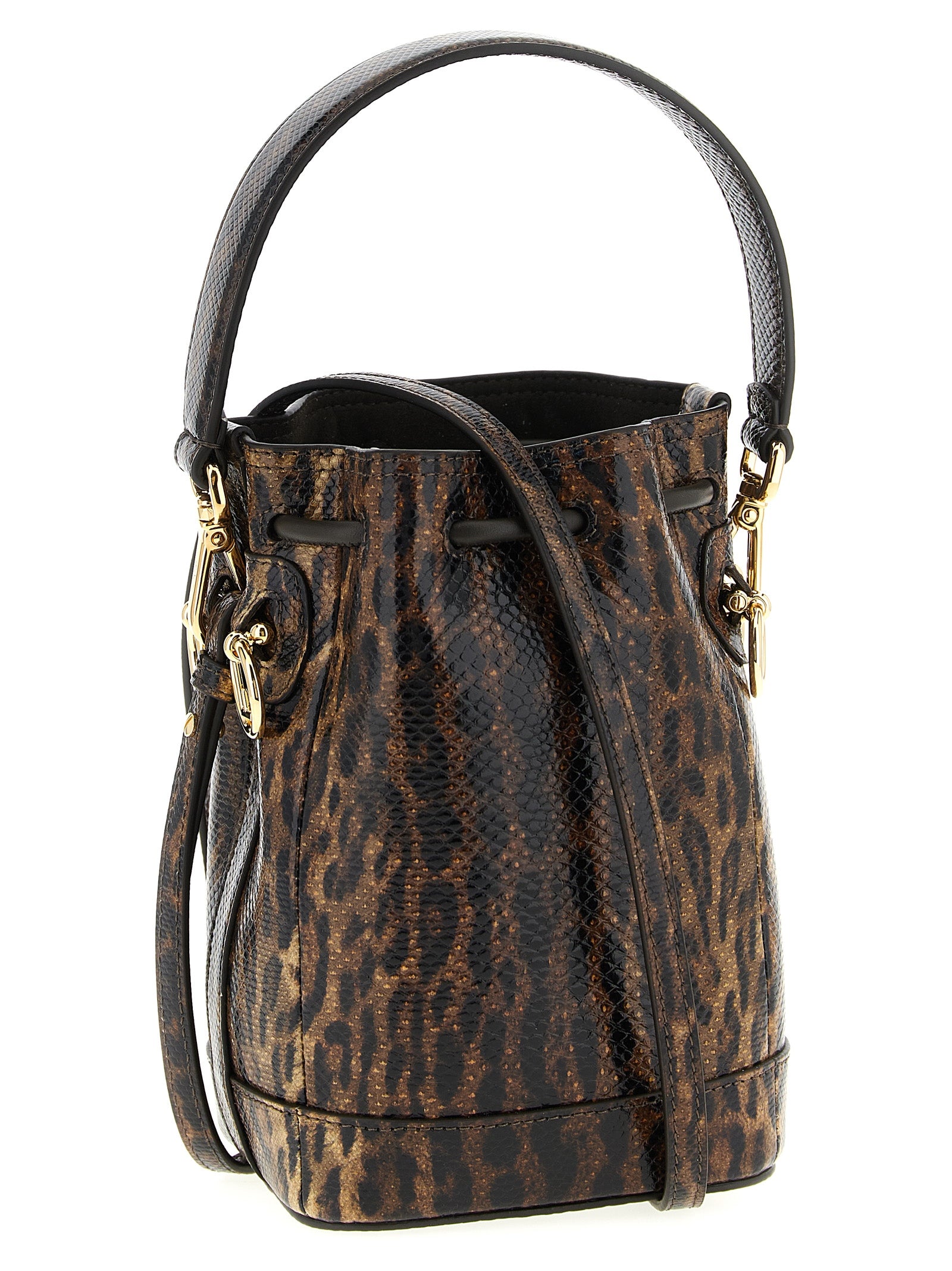 Fendi Brown Velvet Leather Handbag Curated Luxury Accessories by Orvyn