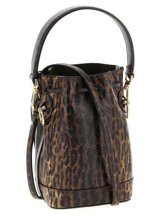 Fendi Brown Velvet Leather Handbag Curated Luxury Accessories by Orvyn