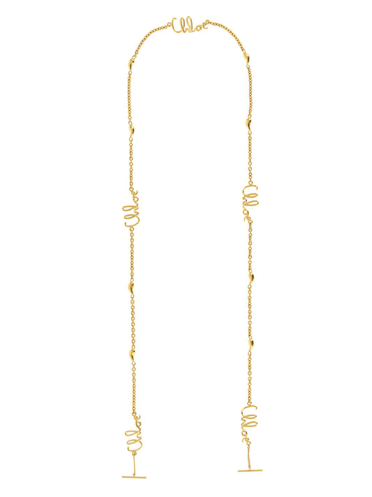 Chloé Gold Brass Sunglasses Curated Luxury Accessories by Orvyn