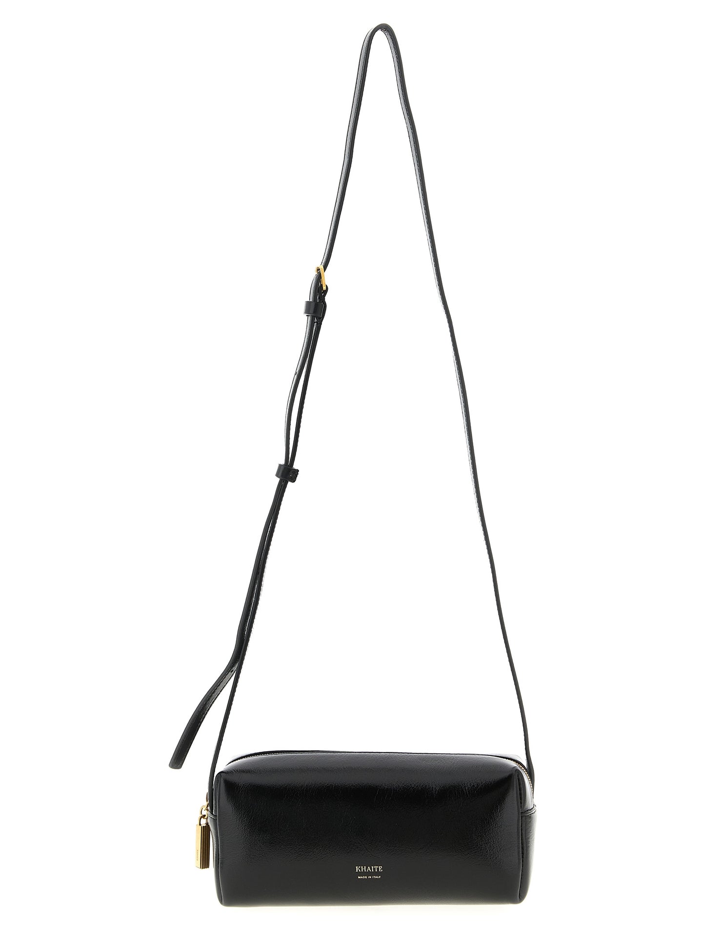 Khaite Black Calfskin Crossbody Bag Curated Luxury Accessories by Orvyn