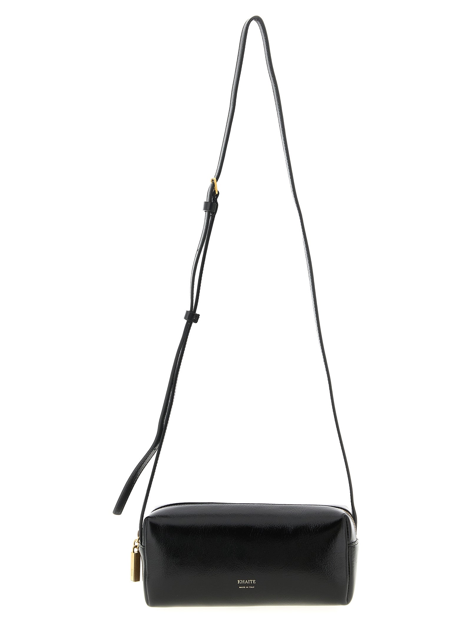 Khaite Black Calfskin Crossbody Bag Curated Luxury Accessories by Orvyn