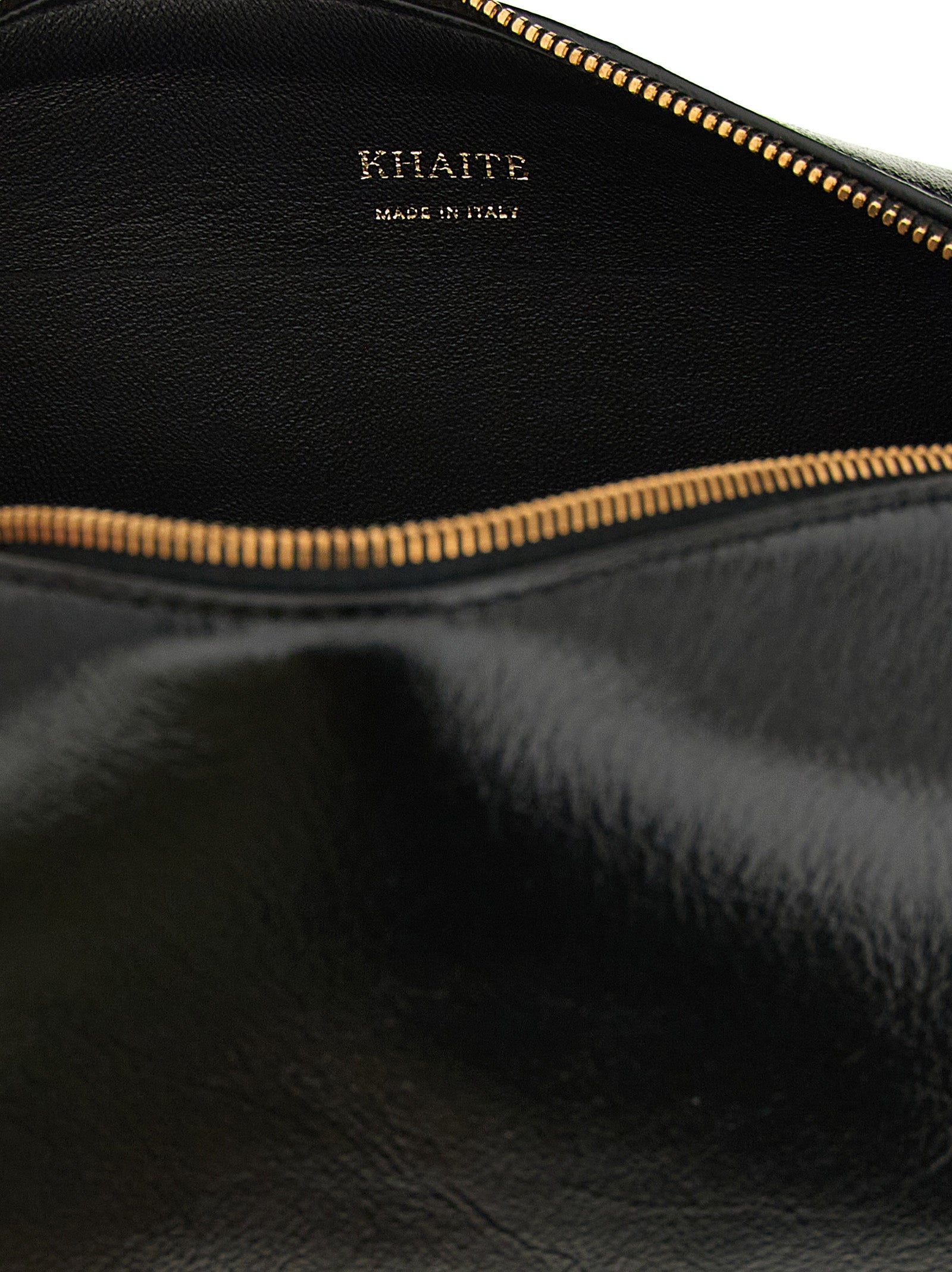Khaite Black Calfskin Crossbody Bag Curated Luxury Accessories by Orvyn