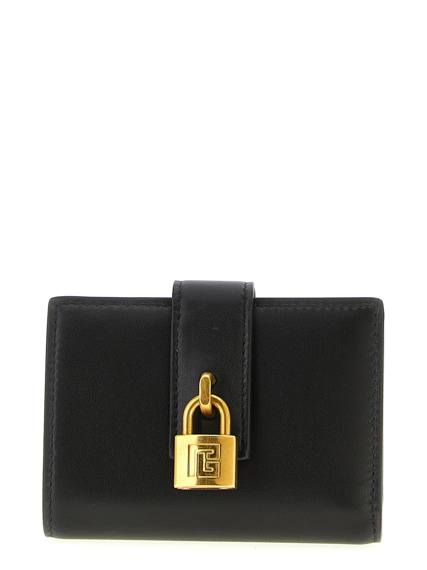 Balmain Black Lamb Leather Cardholder Curated Luxury Accessories by Orvyn
