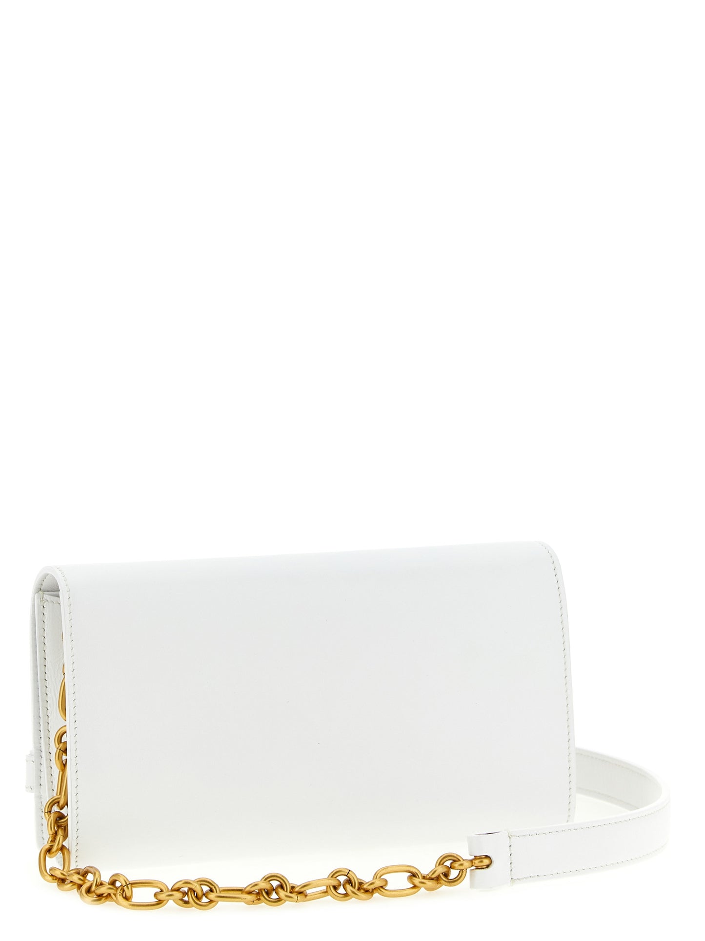 Balmain White Calfskin Cardholder Curated Luxury Accessories by Orvyn