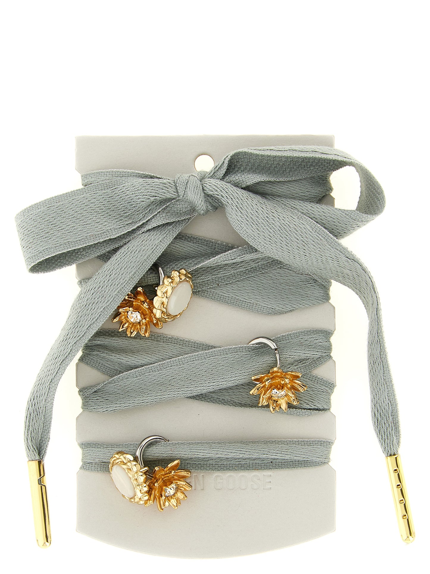 Golden Goose Gray Cotton Broch Curated Luxury Accessories by Orvyn