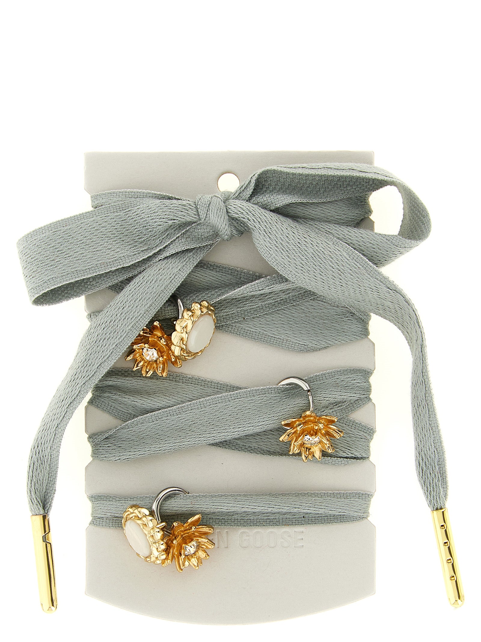 Golden Goose Gray Cotton Broch Curated Luxury Accessories by Orvyn