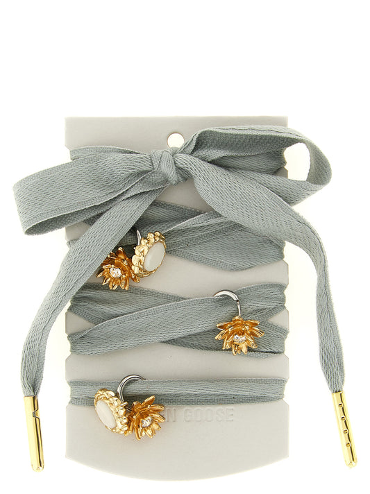 Golden Goose Gray Cotton Broch Curated Luxury Accessories by Orvyn