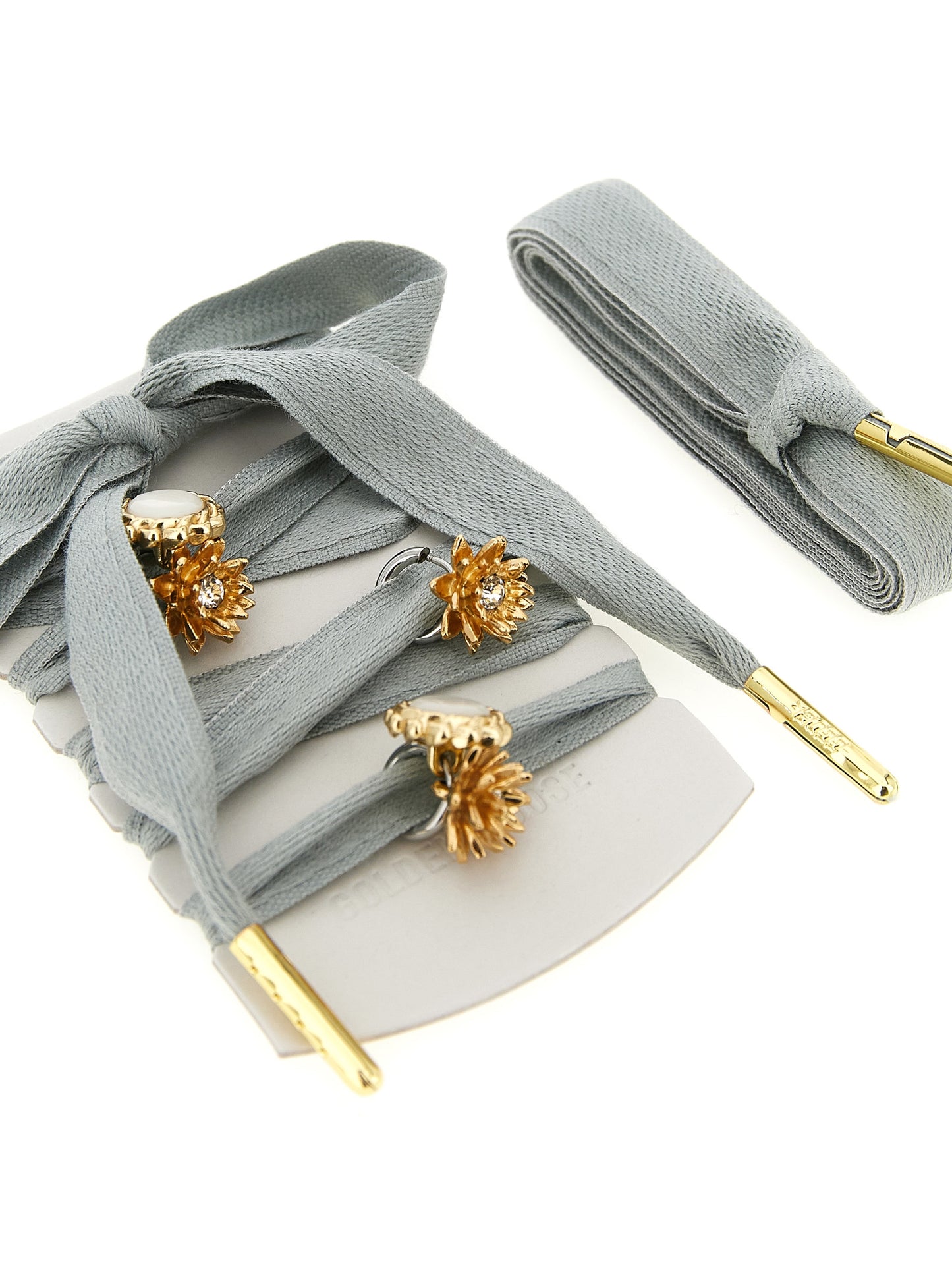 Golden Goose Gray Cotton Broch Curated Luxury Accessories by Orvyn