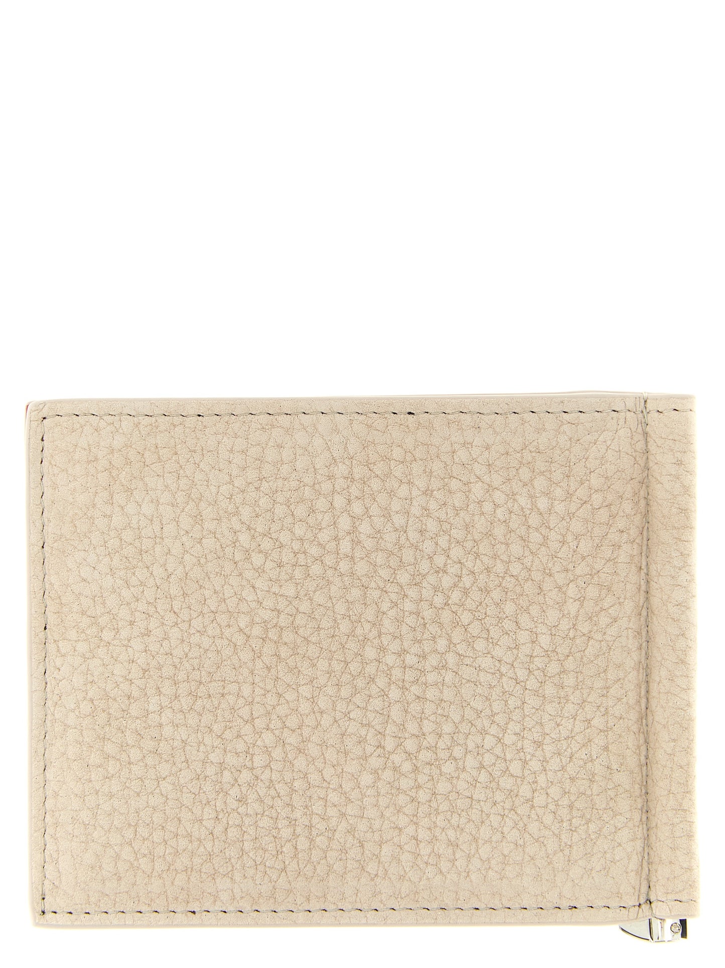 Christian Louboutin Beige Calfskin Wallet Curated Luxury Accessories by Orvyn