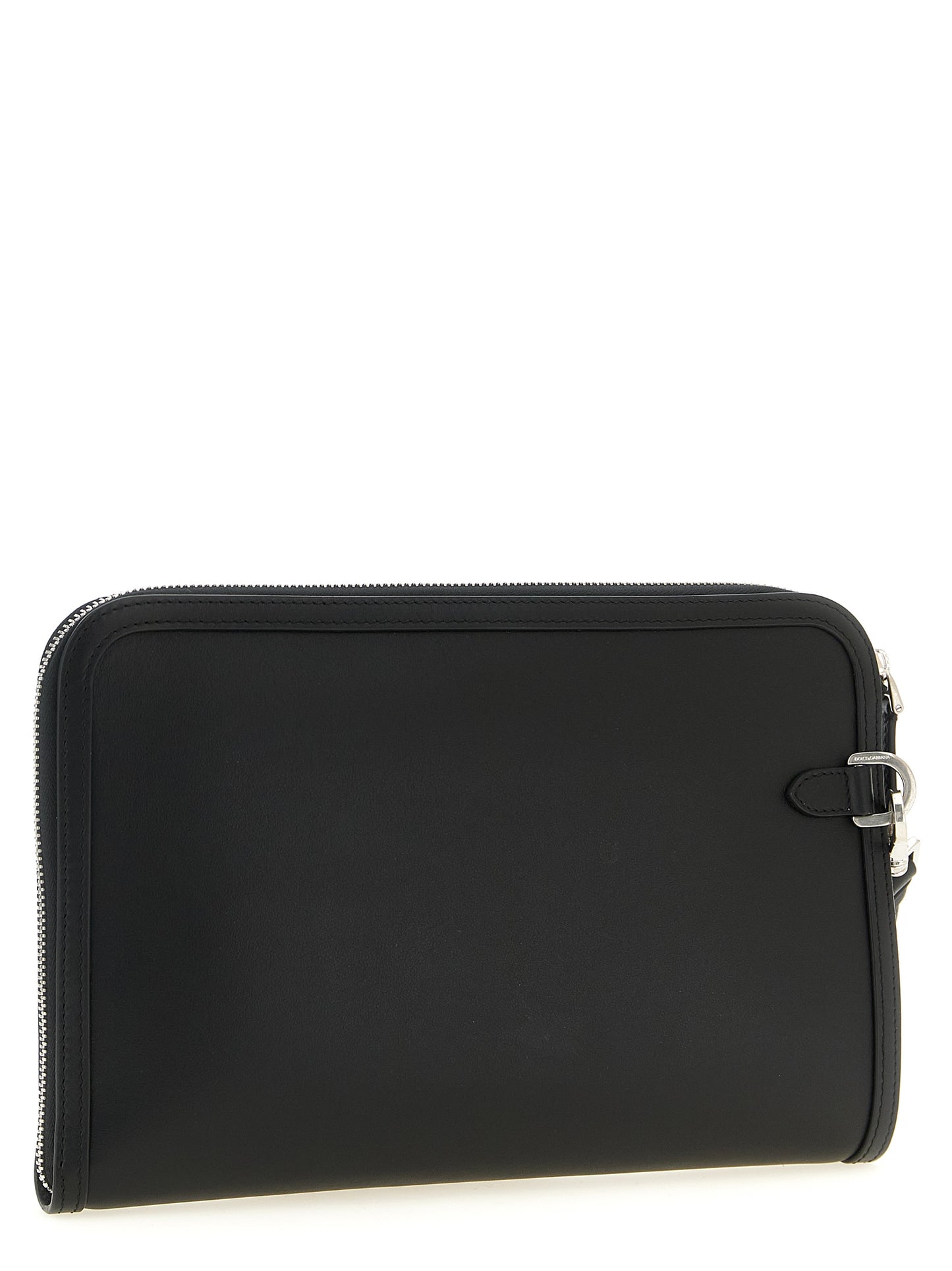 Dolce & Gabbana Bicolor Calfskin Clutch Bag Curated Luxury Accessories by Orvyn