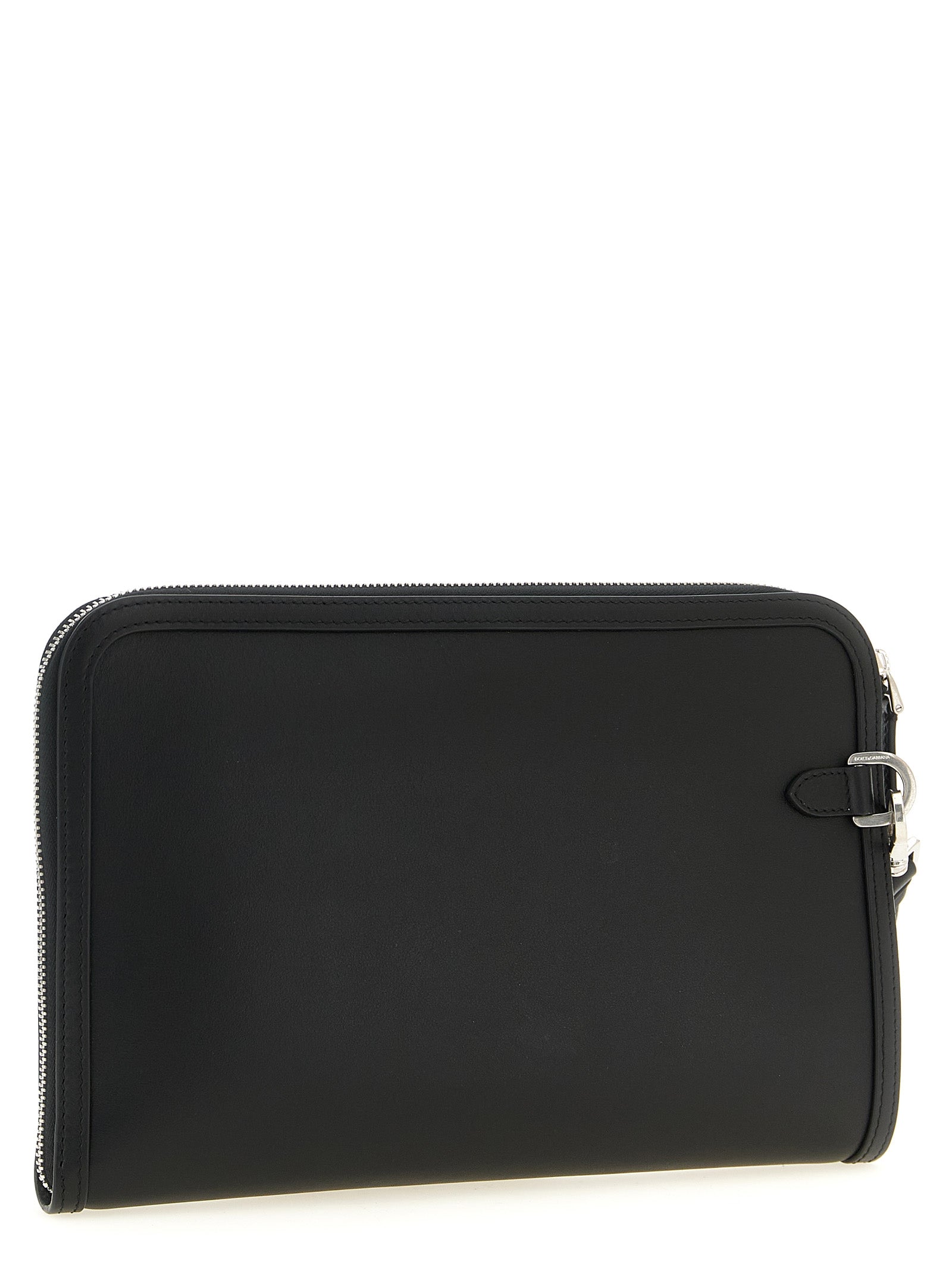 Dolce & Gabbana Bicolor Calfskin Clutch Bag Curated Luxury Accessories by Orvyn