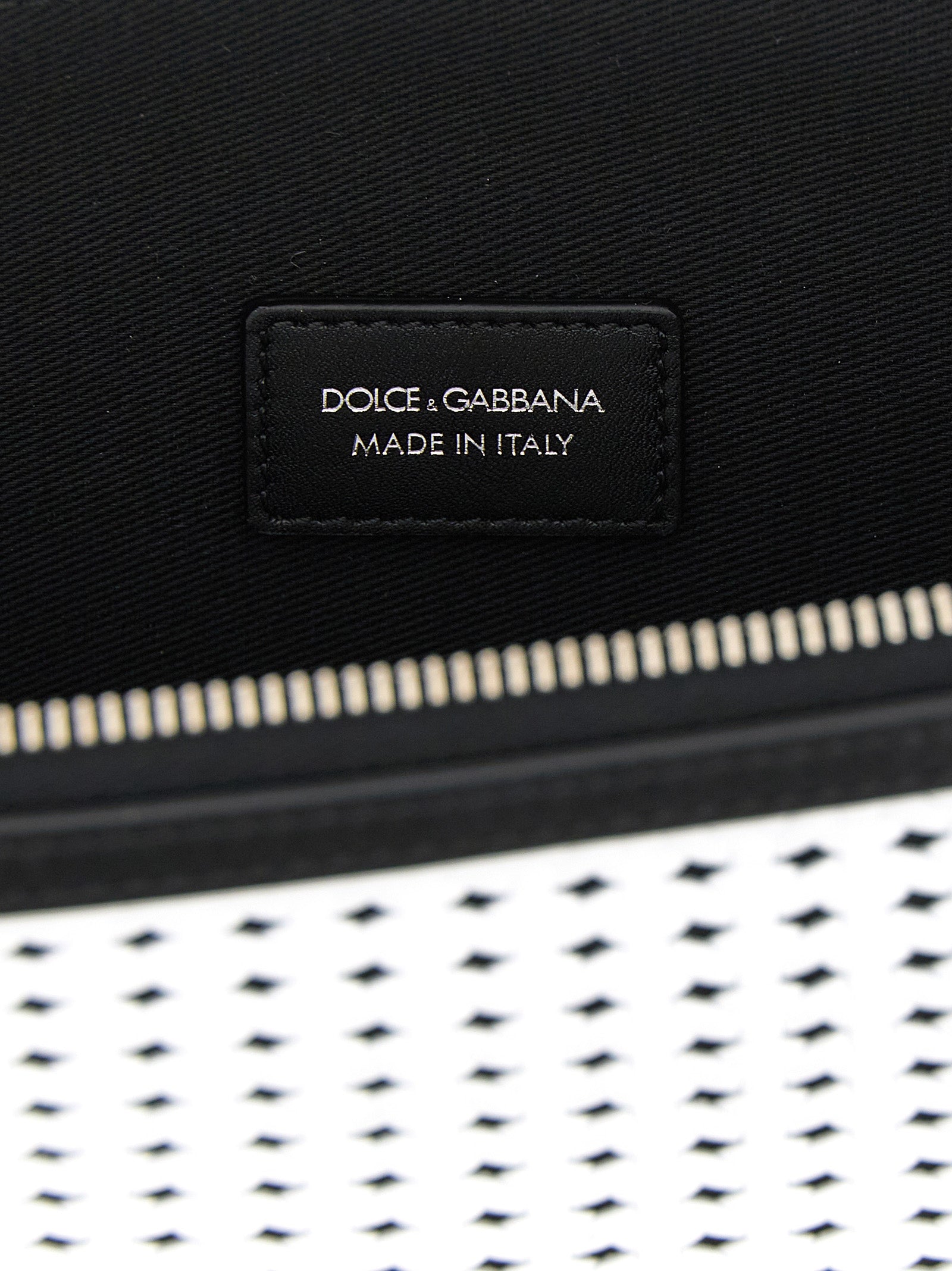 Dolce & Gabbana Bicolor Calfskin Clutch Bag Curated Luxury Accessories by Orvyn