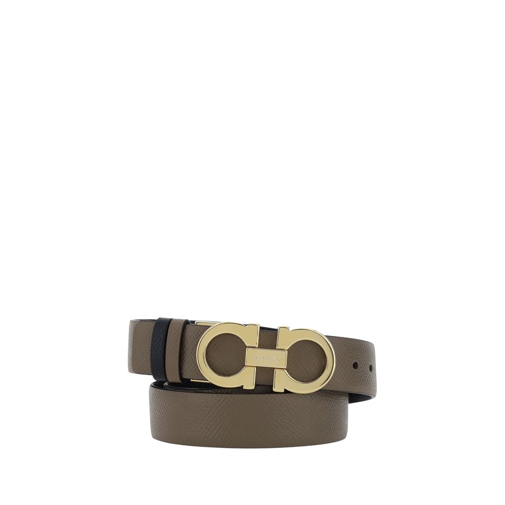 Ferragamo Multicolor Reversible Leather Belt
