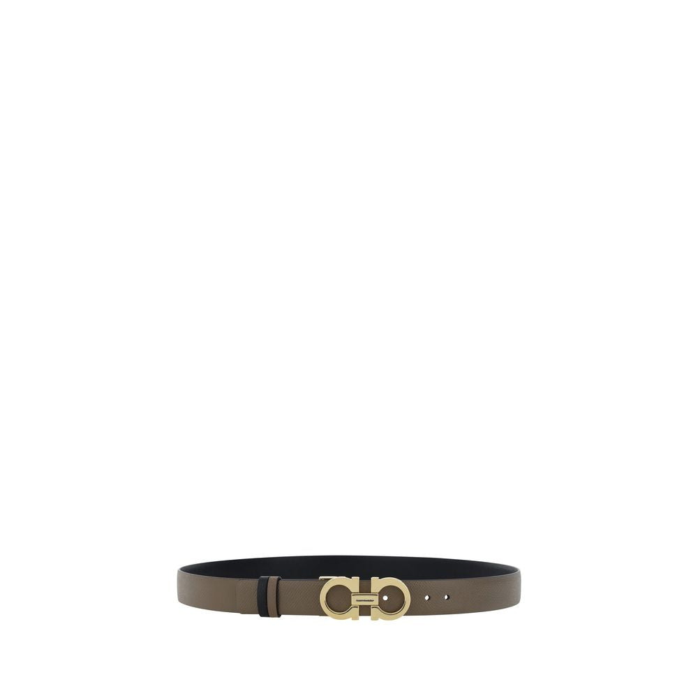 Ferragamo Multicolor Reversible Leather Belt
