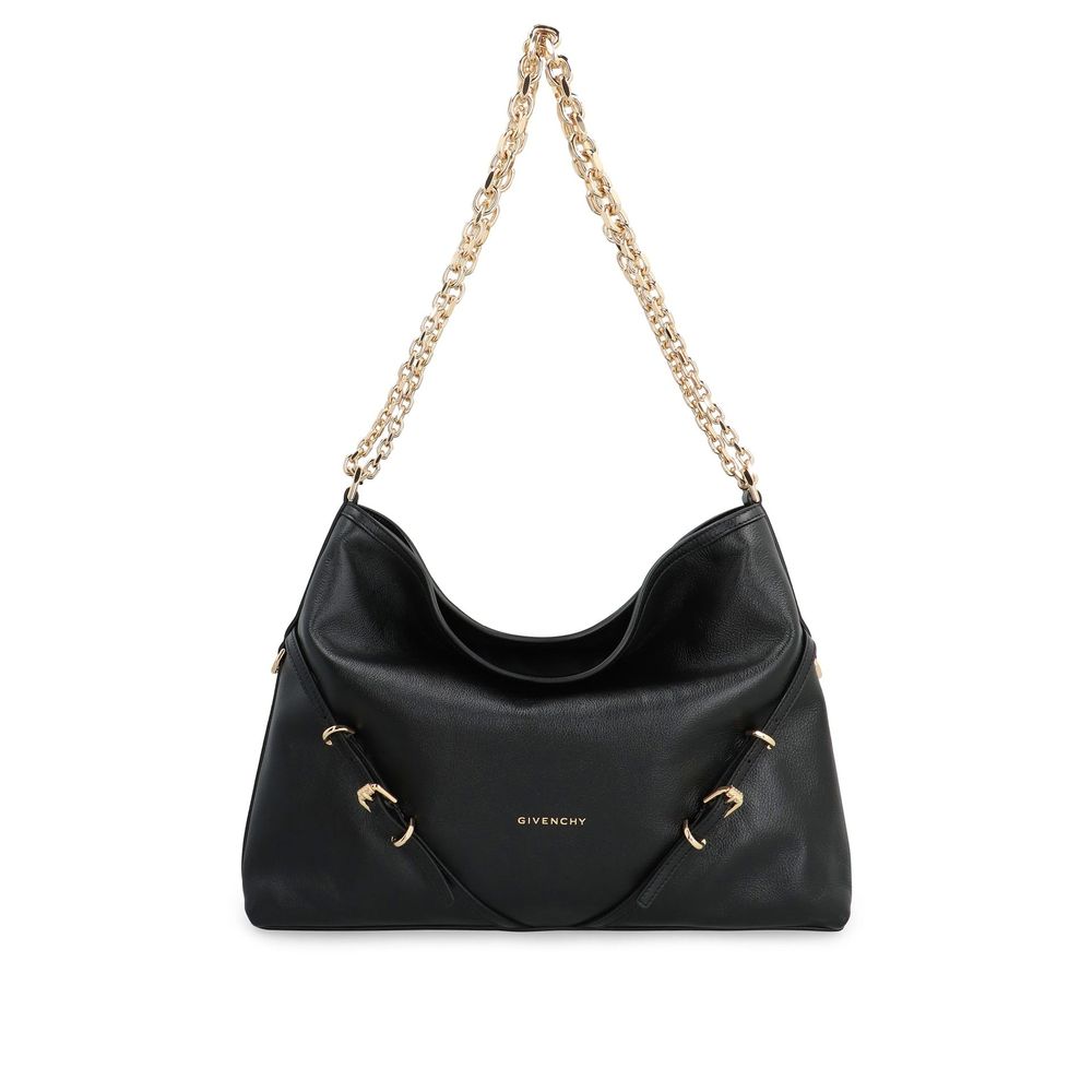 Givenchy Black Calfskin Shoulder Bag Curated Luxury Accessories by Orvyn