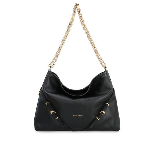 Givenchy Black Calfskin Shoulder Bag Curated Luxury Accessories by Orvyn