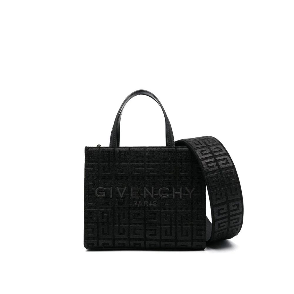 Givenchy Black Cotton Tote Bag Curated Luxury Accessories by Orvyn