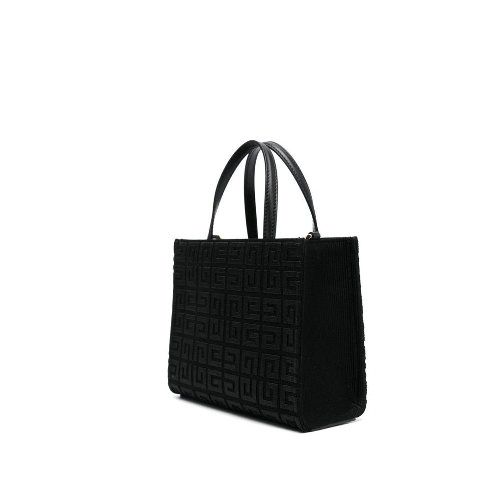 Givenchy Black Cotton Tote Bag Curated Luxury Accessories by Orvyn