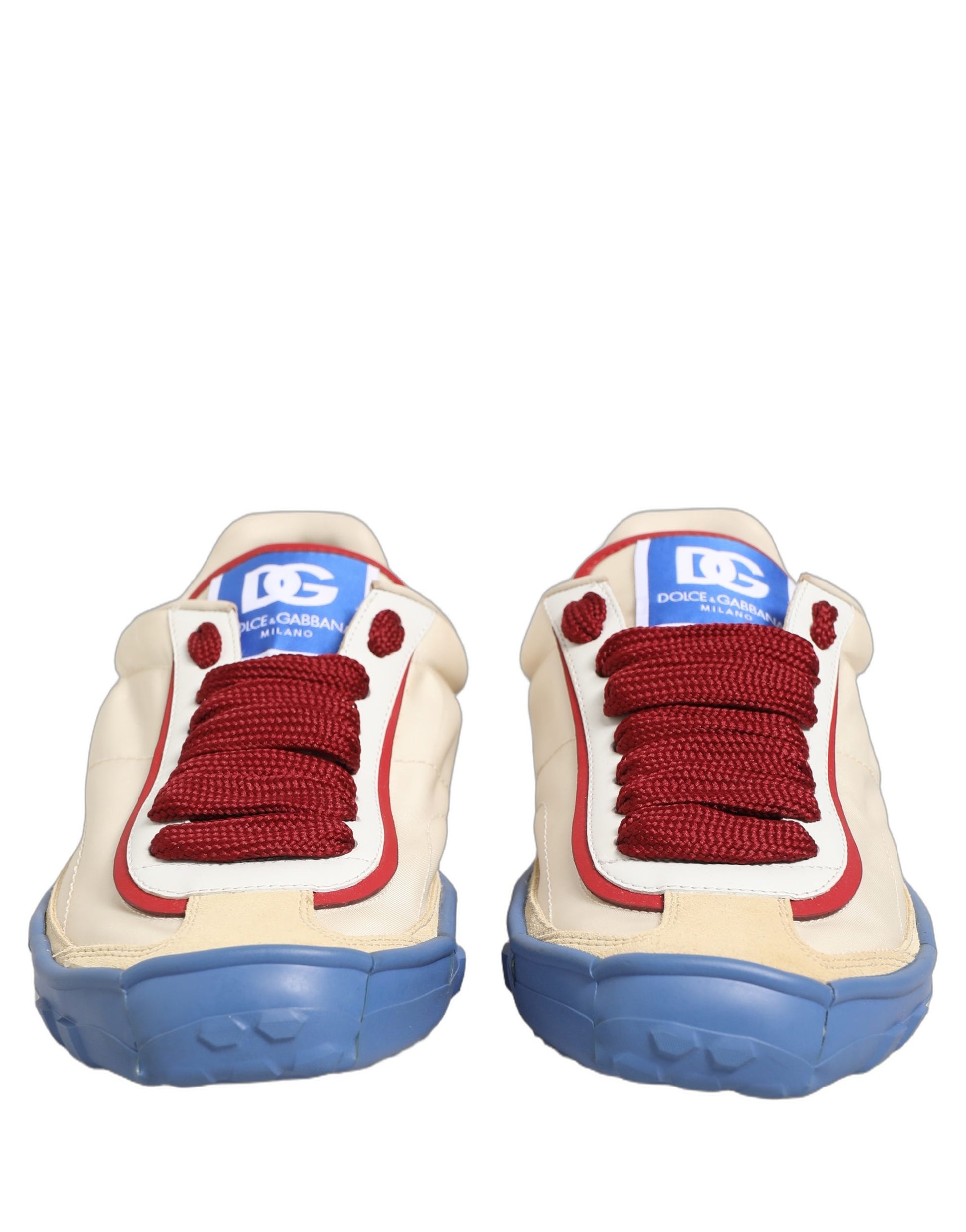 Dolce & Gabbana Multicolor Old Runner Lace Up Sneakers Shoes Curated Luxury Accessories by Orvyn