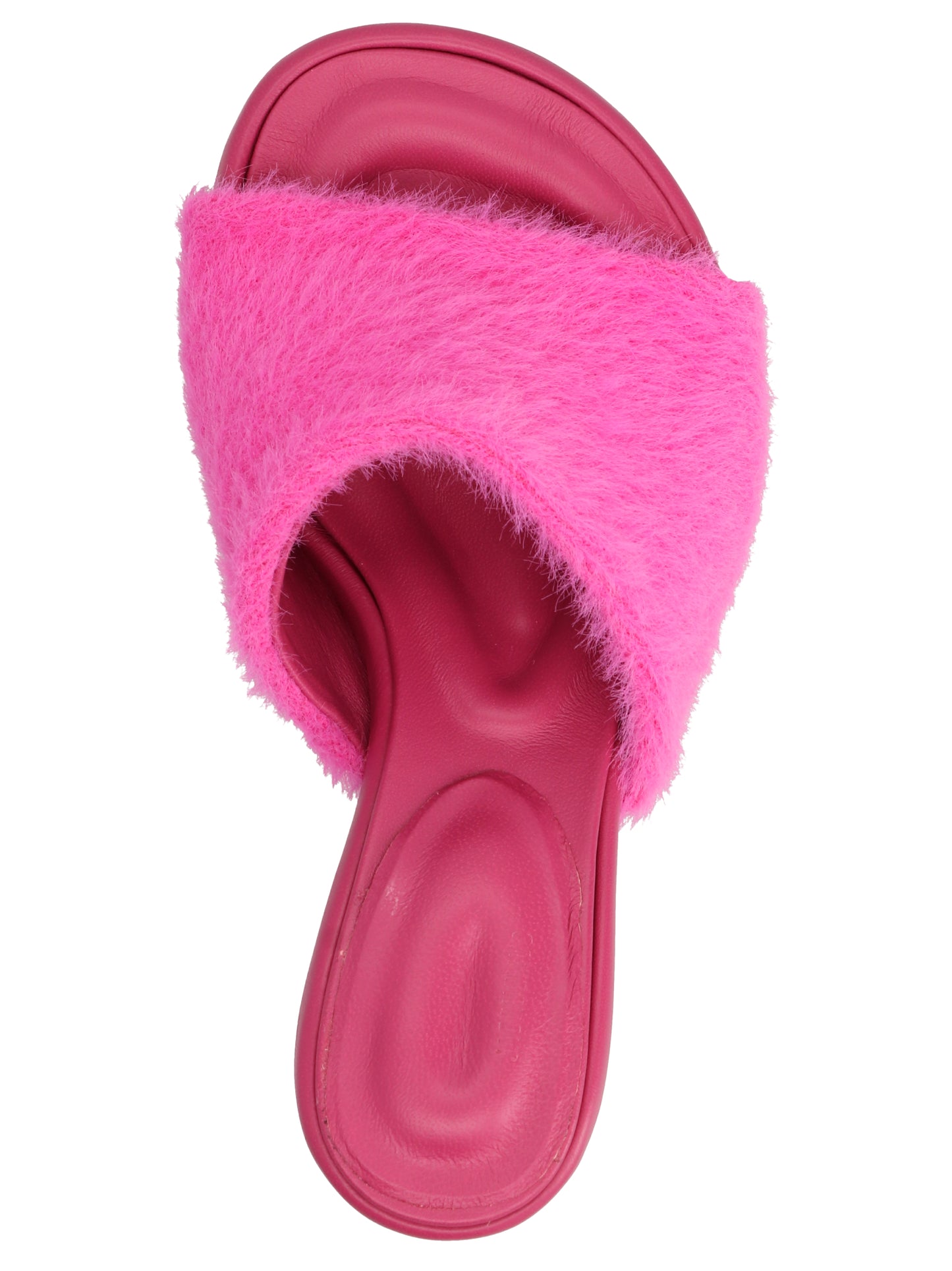 Jacquemus Fuchsia Clay Mules