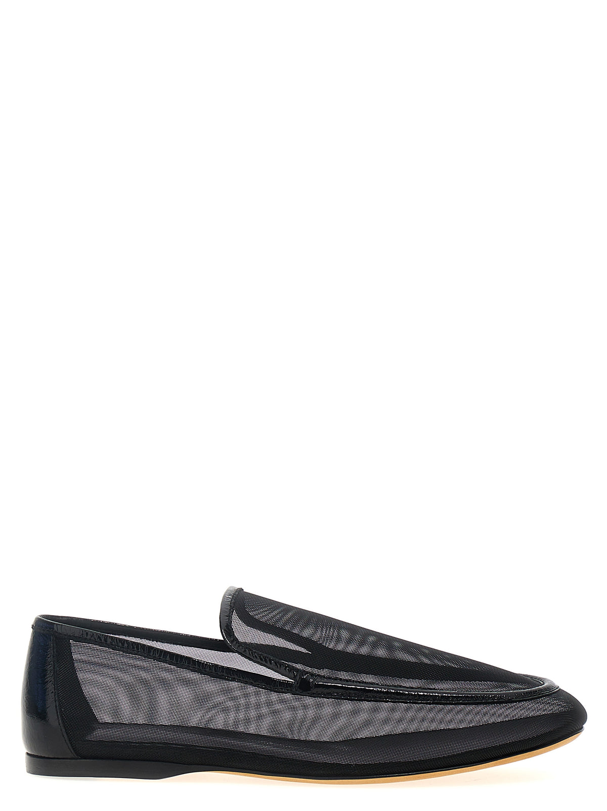 Khaite Black 'Alessia' Loafers schwarz