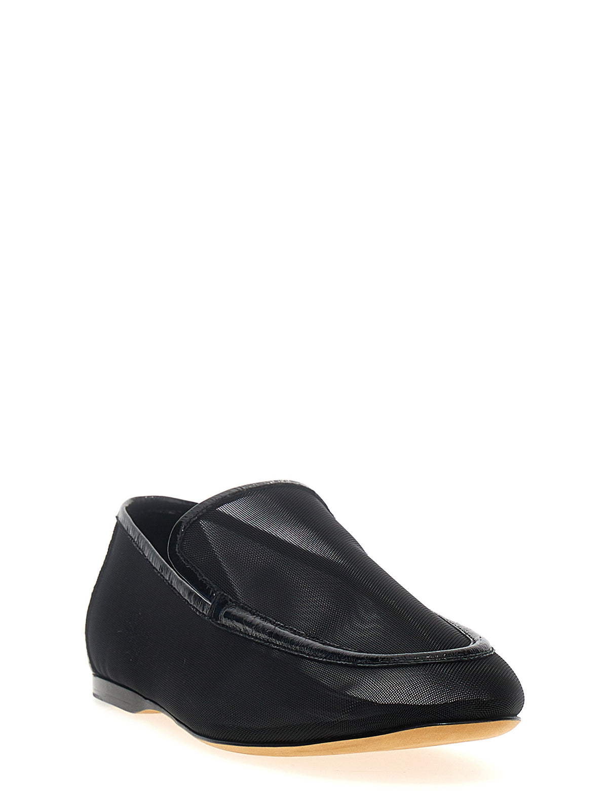 Khaite Black 'Alessia' Loafers schwarz