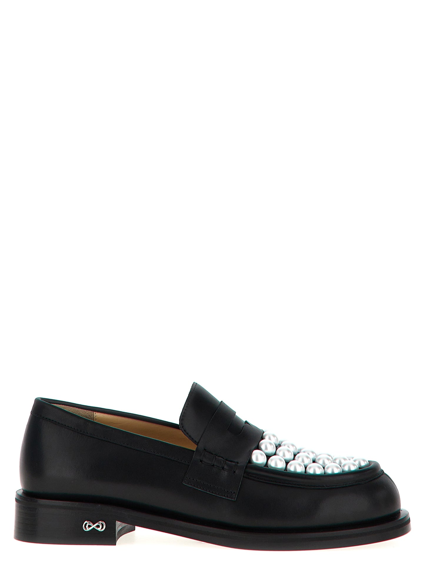 MACH & MACH Bicolor Calfskin Slip-On Loafers Curated Luxury Accessories by Orvyn