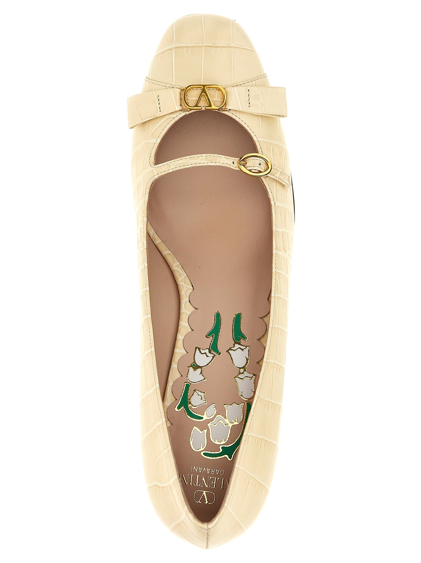 Valentino Garavani White Calfskin Mid Heel Pumps Curated Luxury Accessories by Orvyn