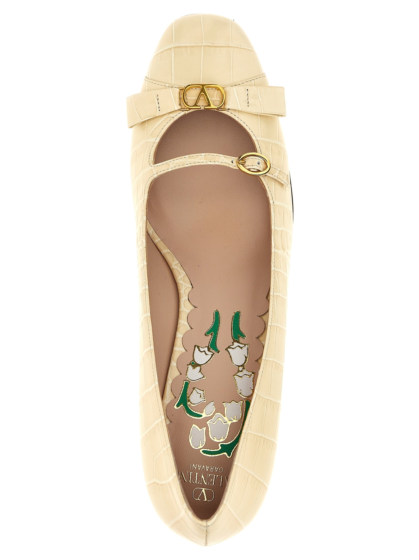 Valentino Garavani White Calfskin Mid Heel Pumps Curated Luxury Accessories by Orvyn