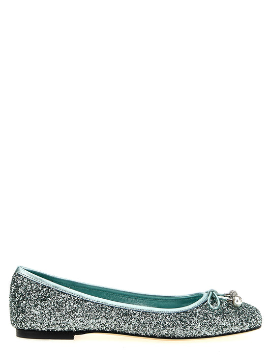 Jimmy Choo Bicolor 'Elme' Flats multicolor