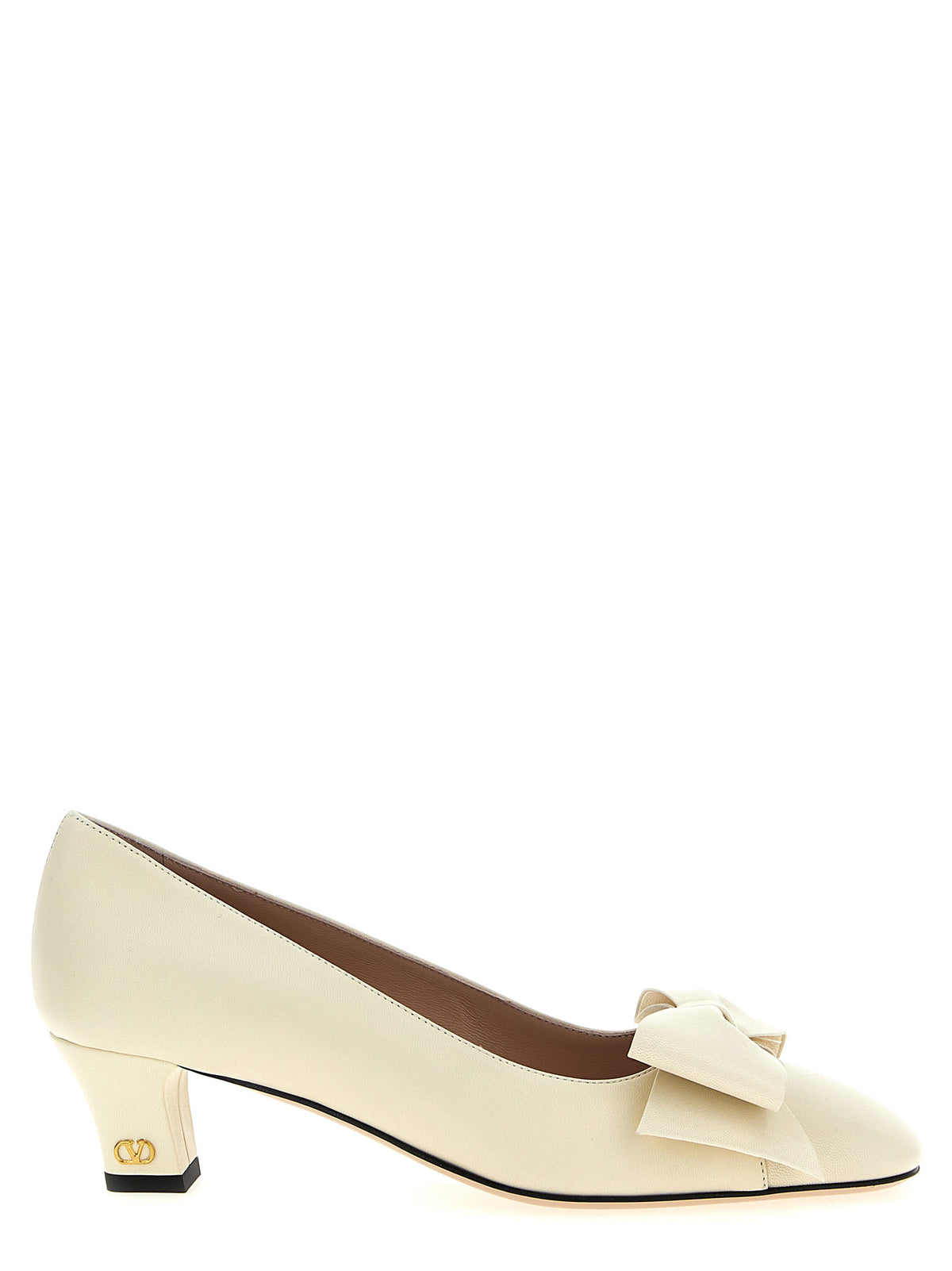 Valentino Garavani White 'Bowow' Pumps weiss