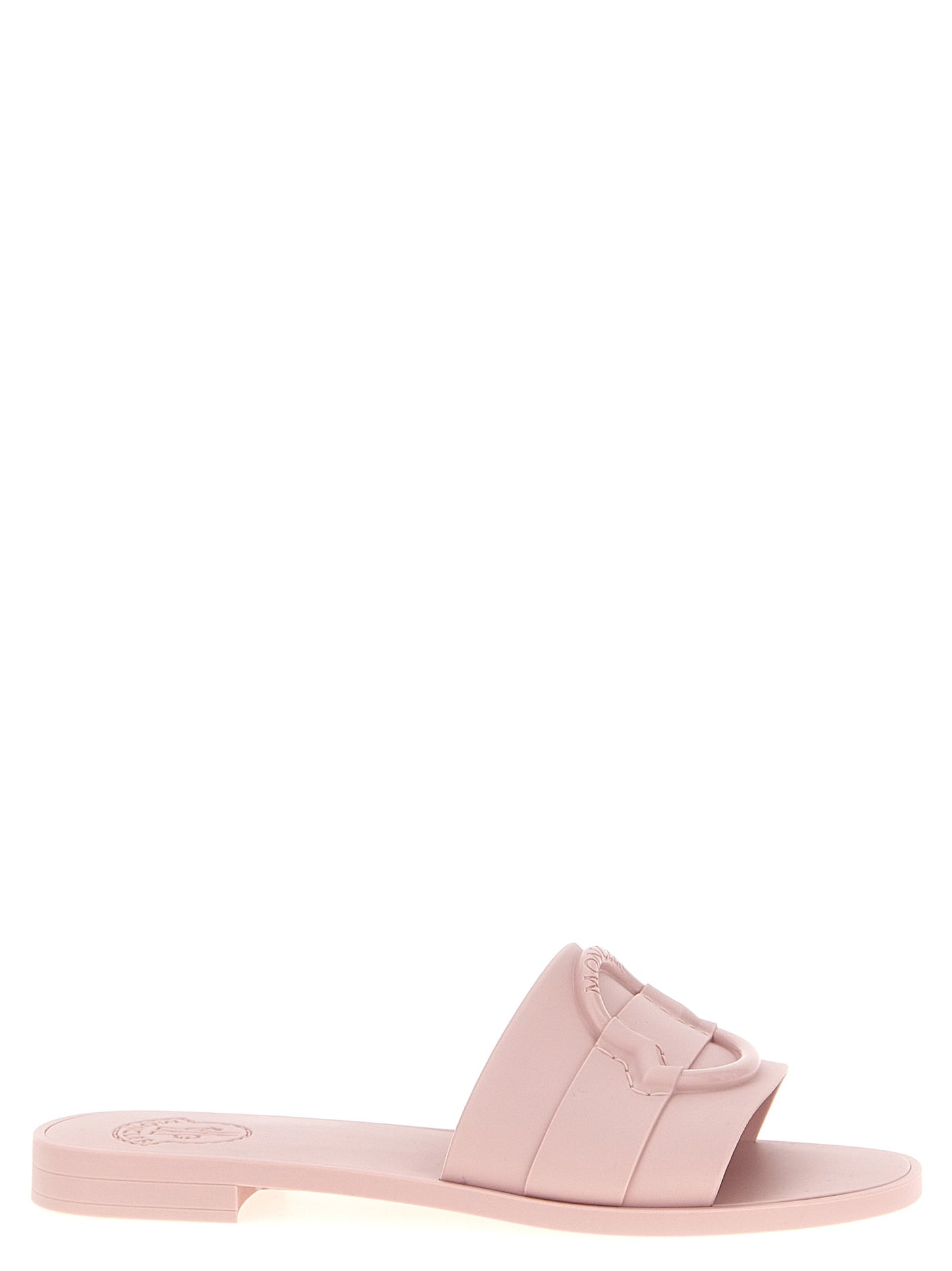Moncler Multicolor Elastane Slides Curated Luxury Accessories by Orvyn