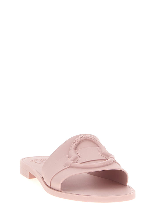Moncler Multicolor Elastane Slides Curated Luxury Accessories by Orvyn